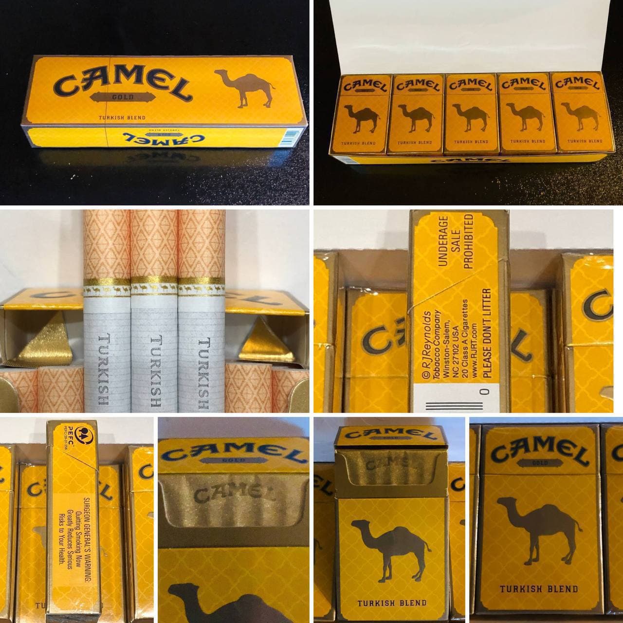Camel Gold сигареты